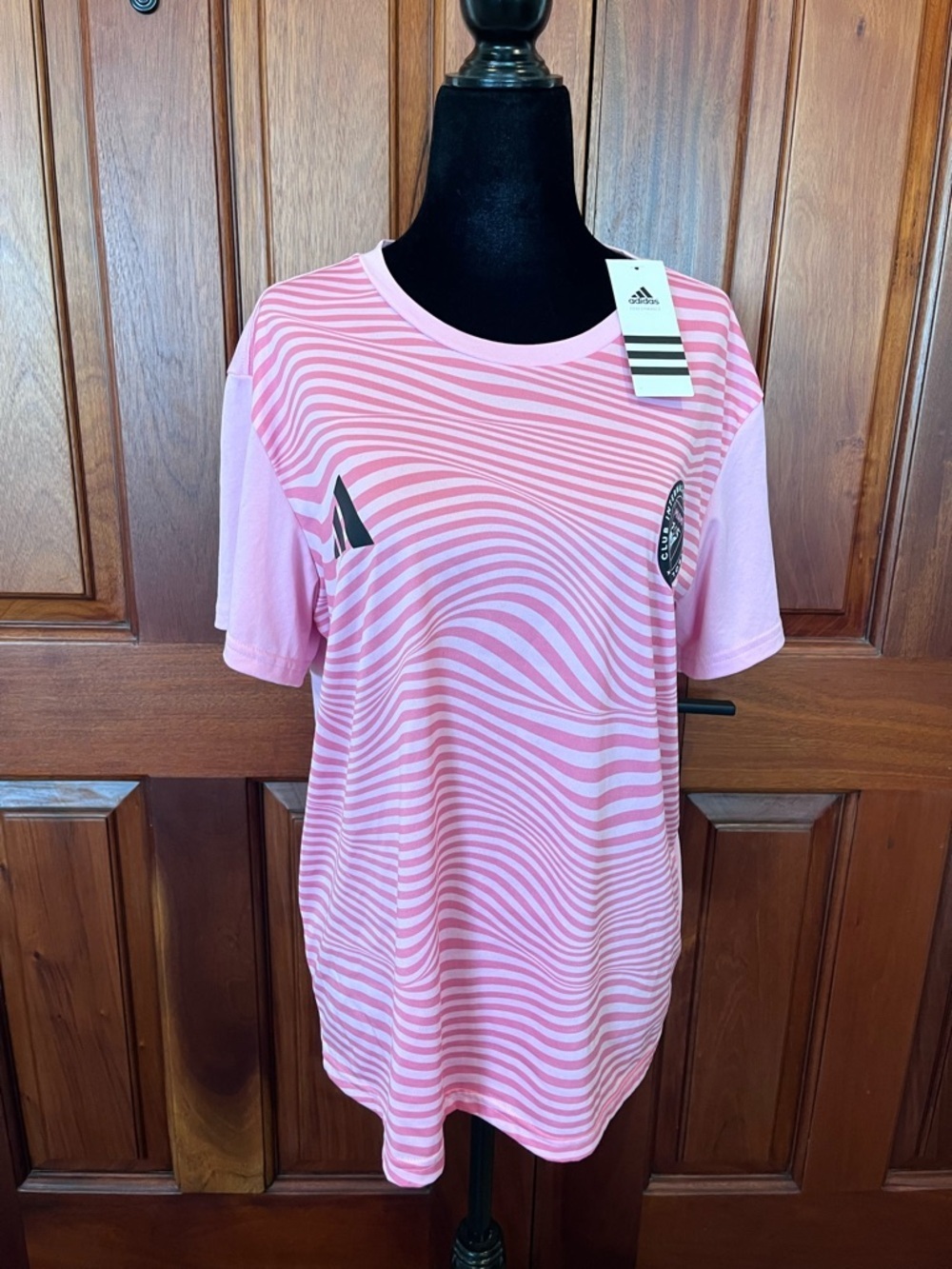 Adidas Lionel Messi Inter Miami CF #10 Women Jersey Pink JJ2592 SIZE L large